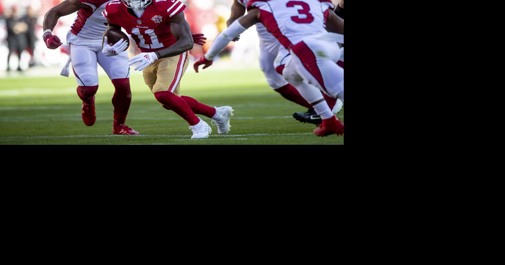 Aiyuk return to practice for 49ers eager to test his shoulder, 49ers