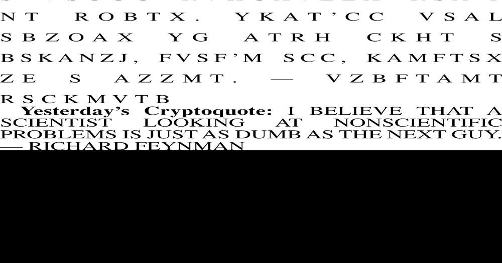 Cryptoquote Diversions