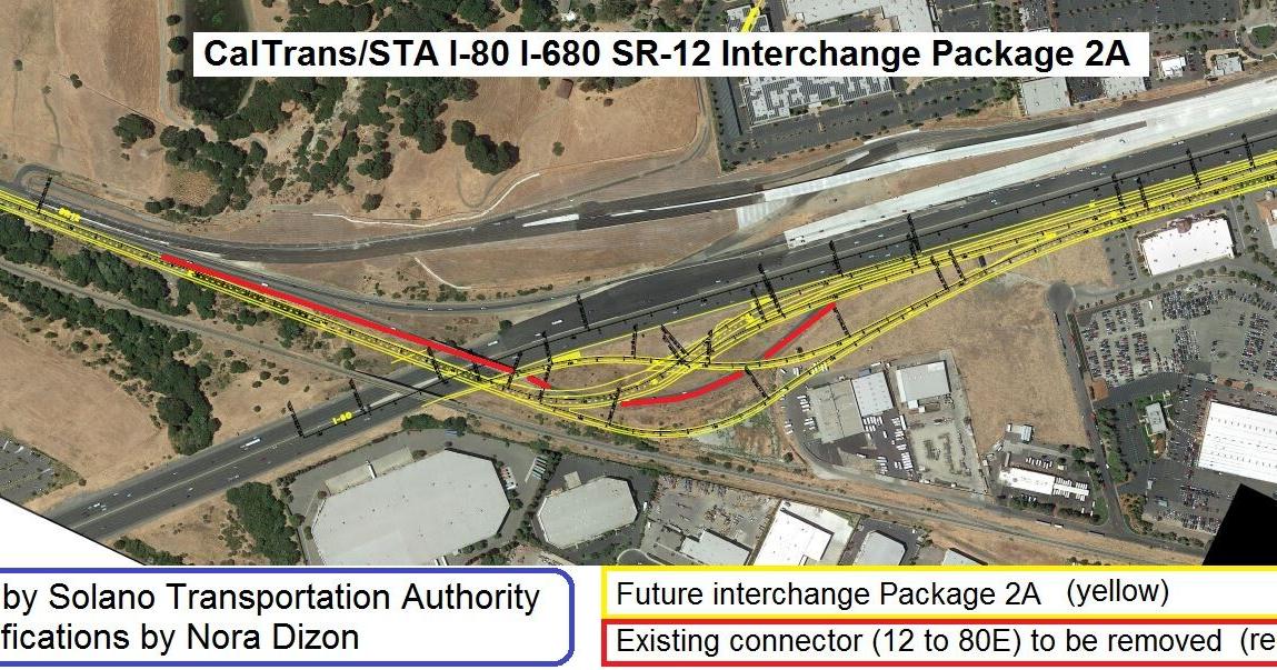 Caltrans Intersection Good News: CalTrans/STA Interchange Project 2020 start; Red Top Road ...