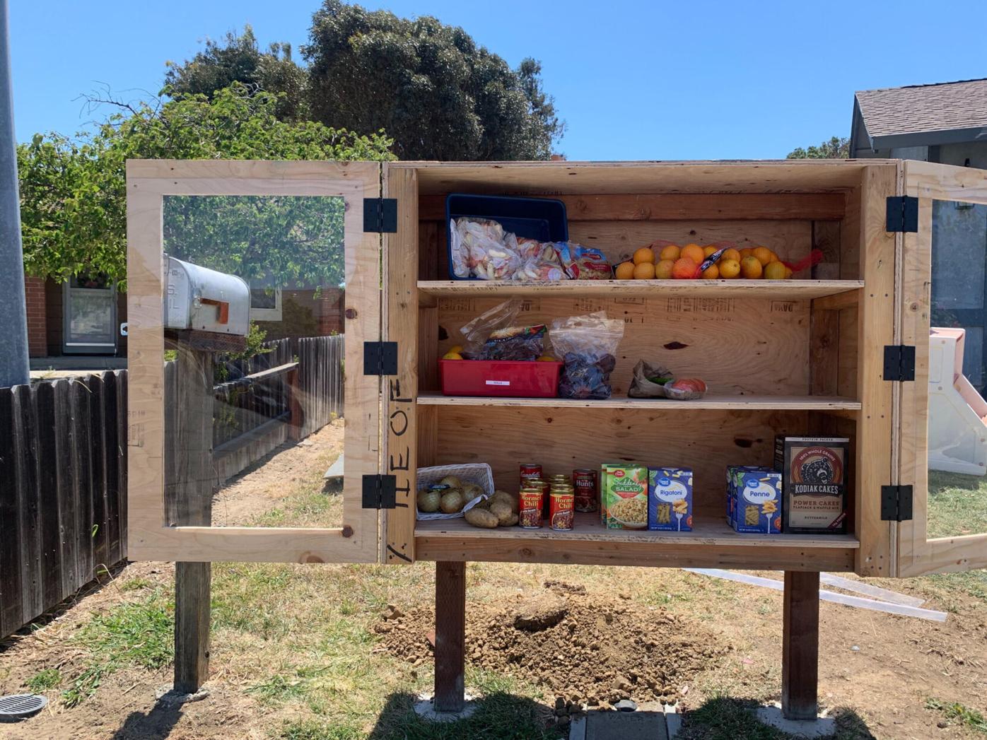 Little free food pantries pop up like mushrooms after rain across Solano |  Benicia-Vallejo | dailyrepublic.com