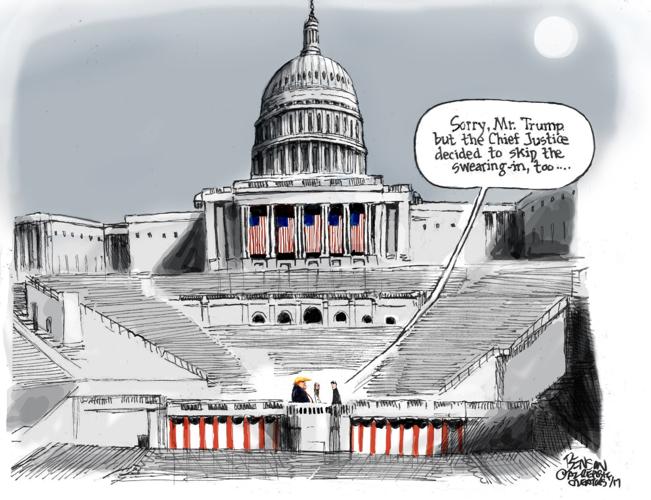 cartoon senate building