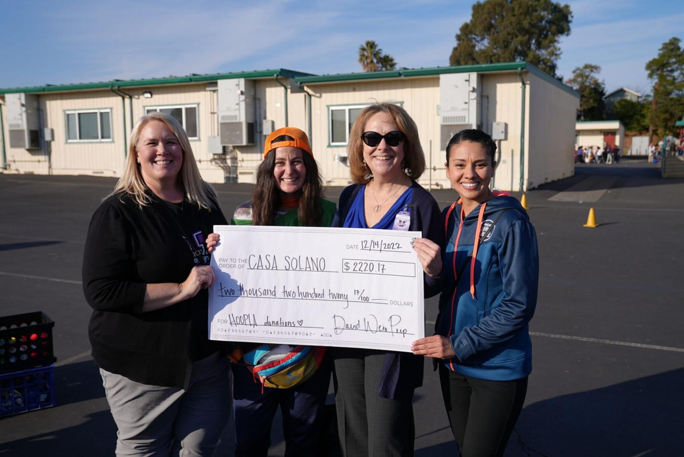 David A. Weir Preparatory Academy students raise $2K for CASA | Community  News & Views | dailyrepublic.com