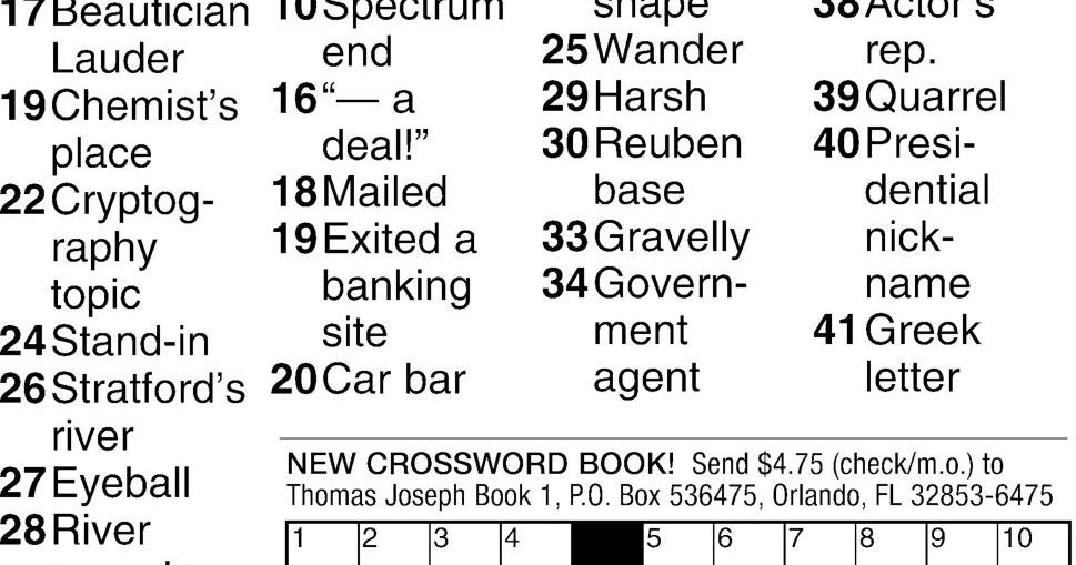 Crossword Diversions dailyrepublic com