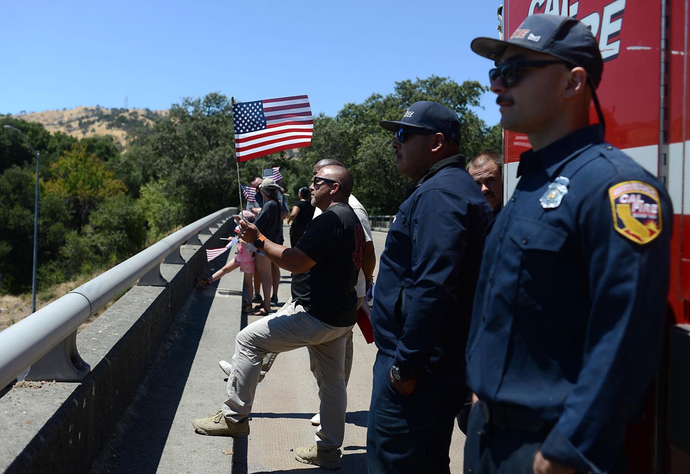 Solano County first responders honor former CMF sergeant | News |  dailyrepublic.com