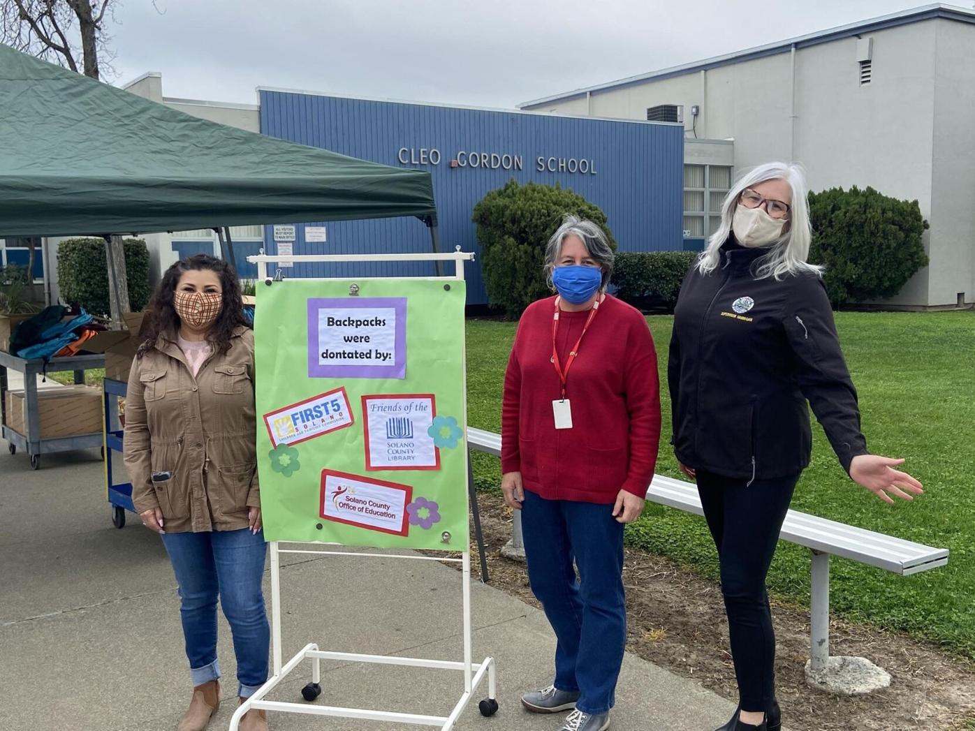 Program provides backpacks for children in TK, kindergarten across  Fairfield-Suisun schools | Solano County | dailyrepublic.com