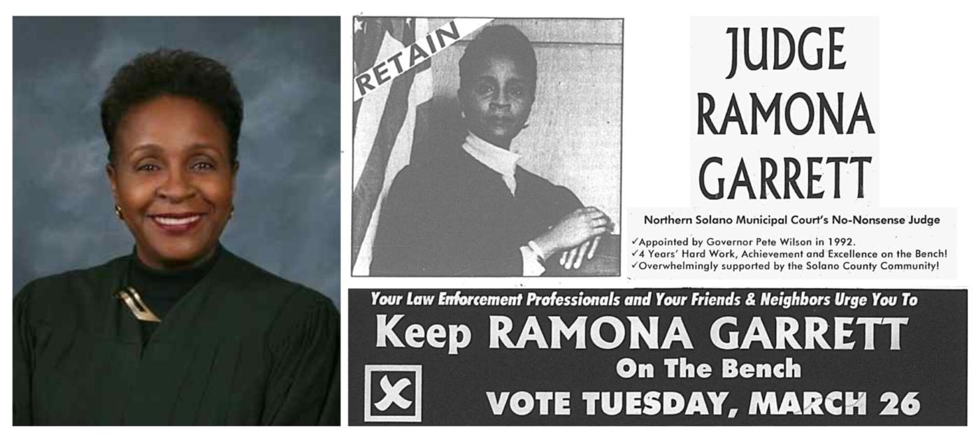 Judge Ramona Garrett (Part 2): Tragedy to triumph to presiding judge |  Local Lifestyle Columns | dailyrepublic.com