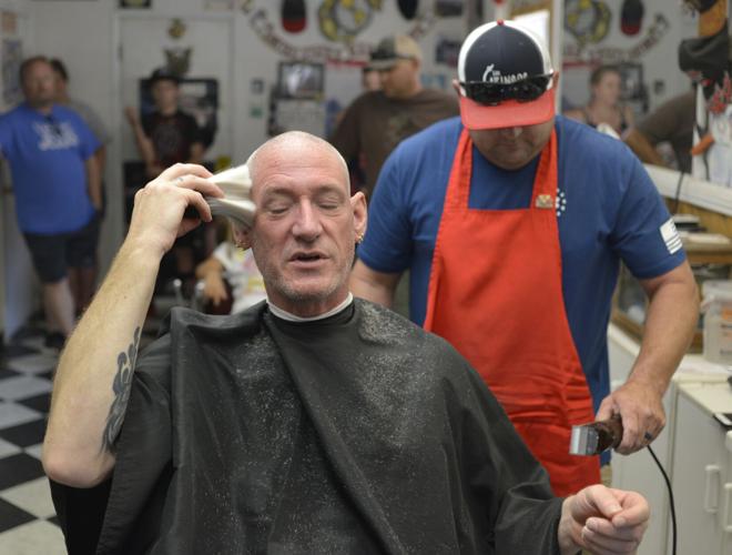 Fairfield barber gets a cut, shave for good cause Fairfield