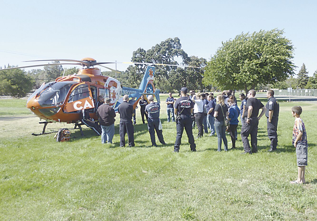 CalSTAR helicopter lands for Solano College training | Education |  dailyrepublic.com