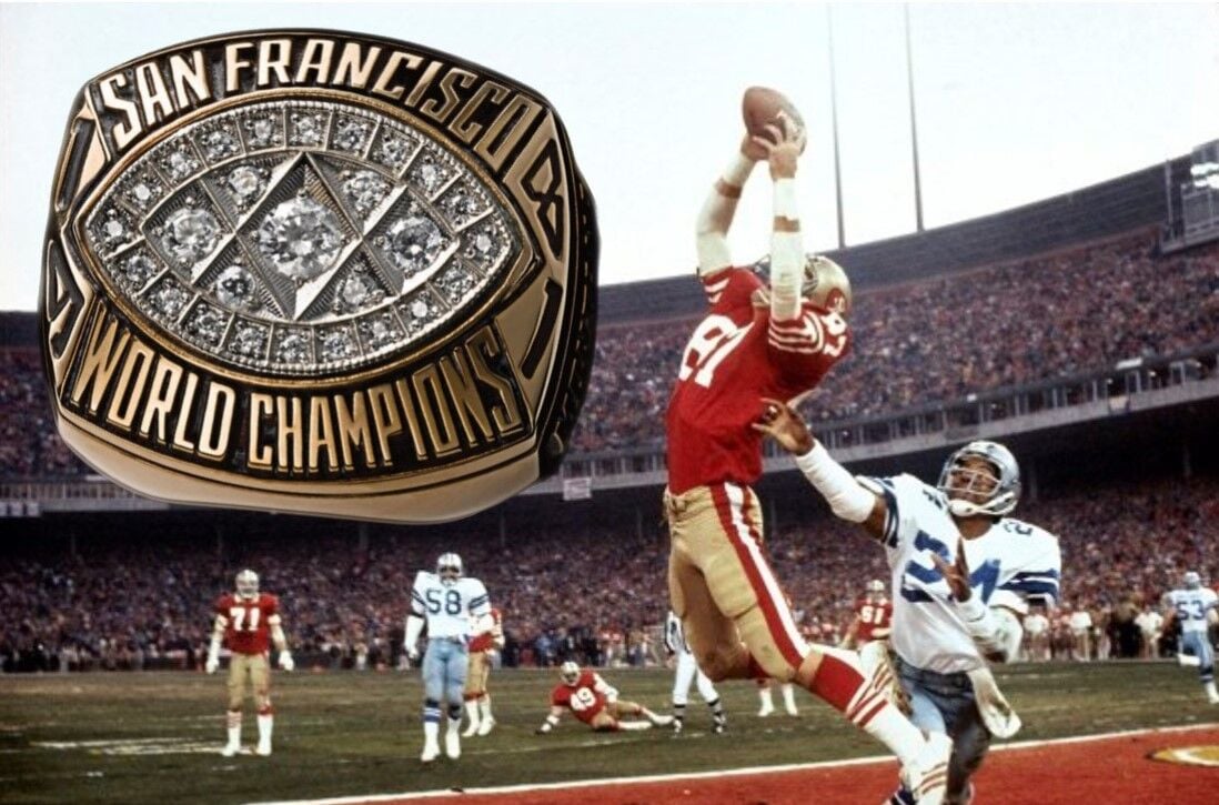 Joe Montana to Dwight Clark. On this day in 1982, “The Catch