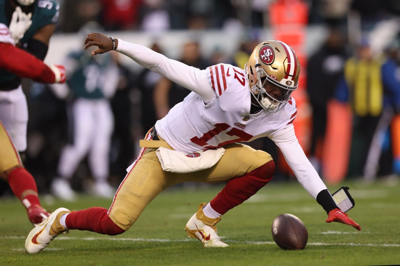 Quarterback injuries finally catch up with 49ers in NFC title game loss to  Eagles