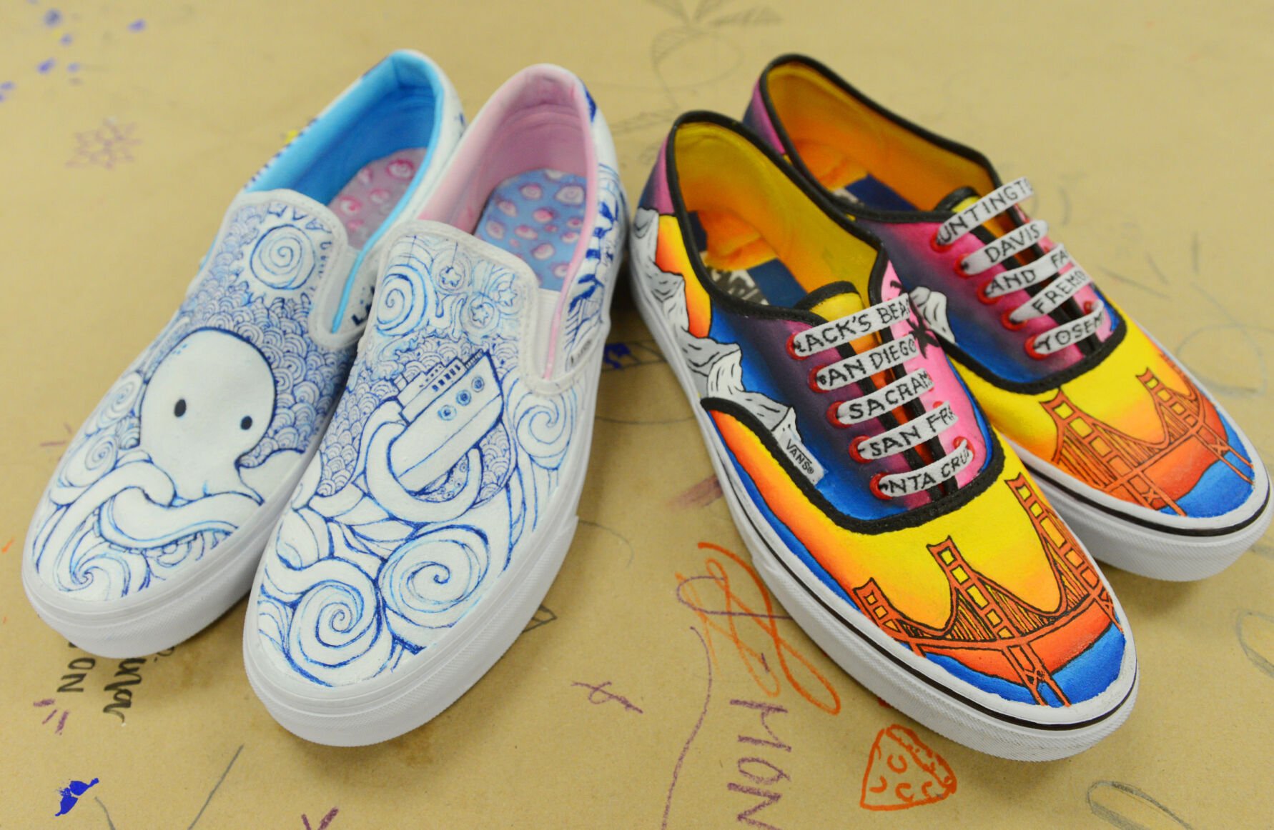 Shoe in Rodriguez 1 of 50 schools in Vans Custom Culture