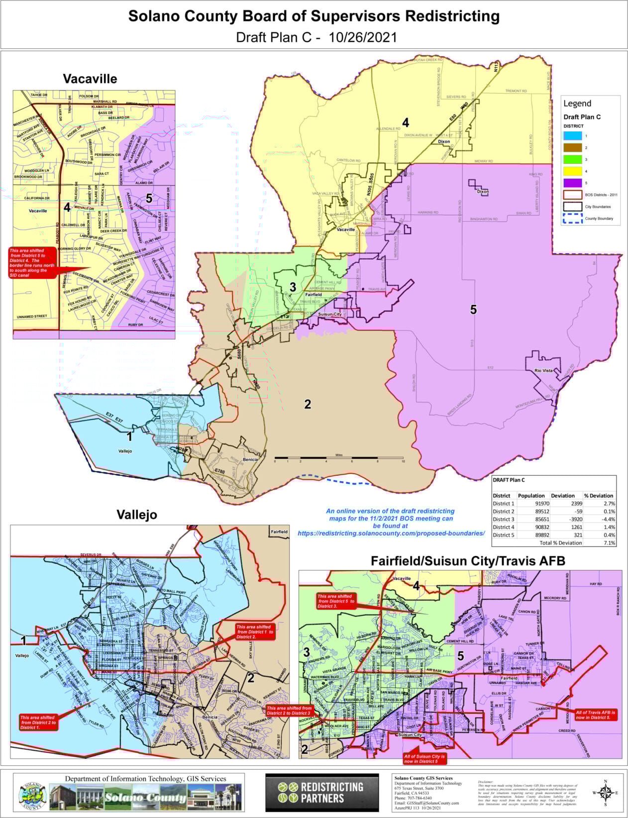 Solano County releases draft district boundary maps | Benicia-Vallejo |  dailyrepublic.com