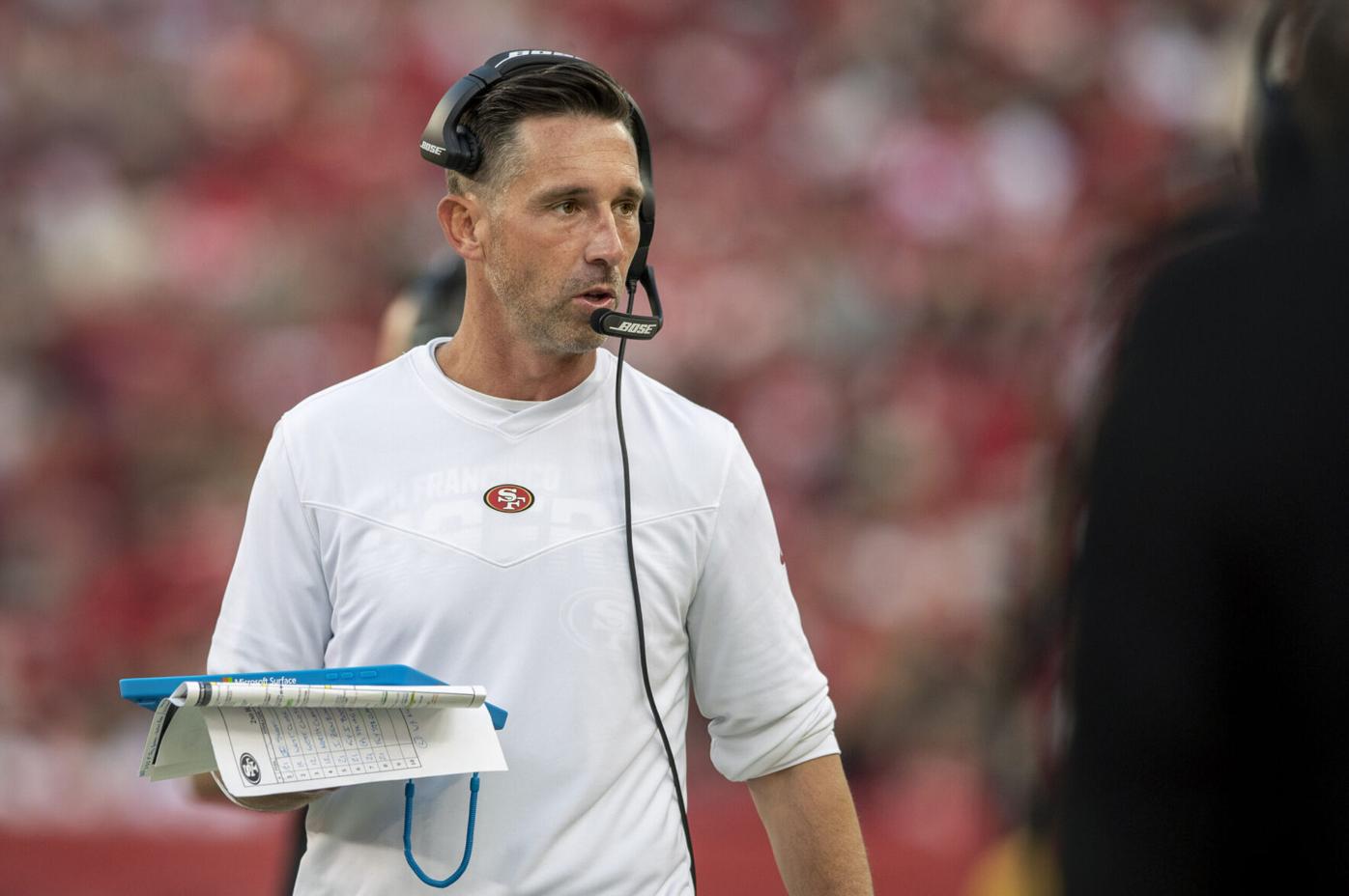 Sean McVay, Kyle Shanahan don't like talking about Niners' 8-game