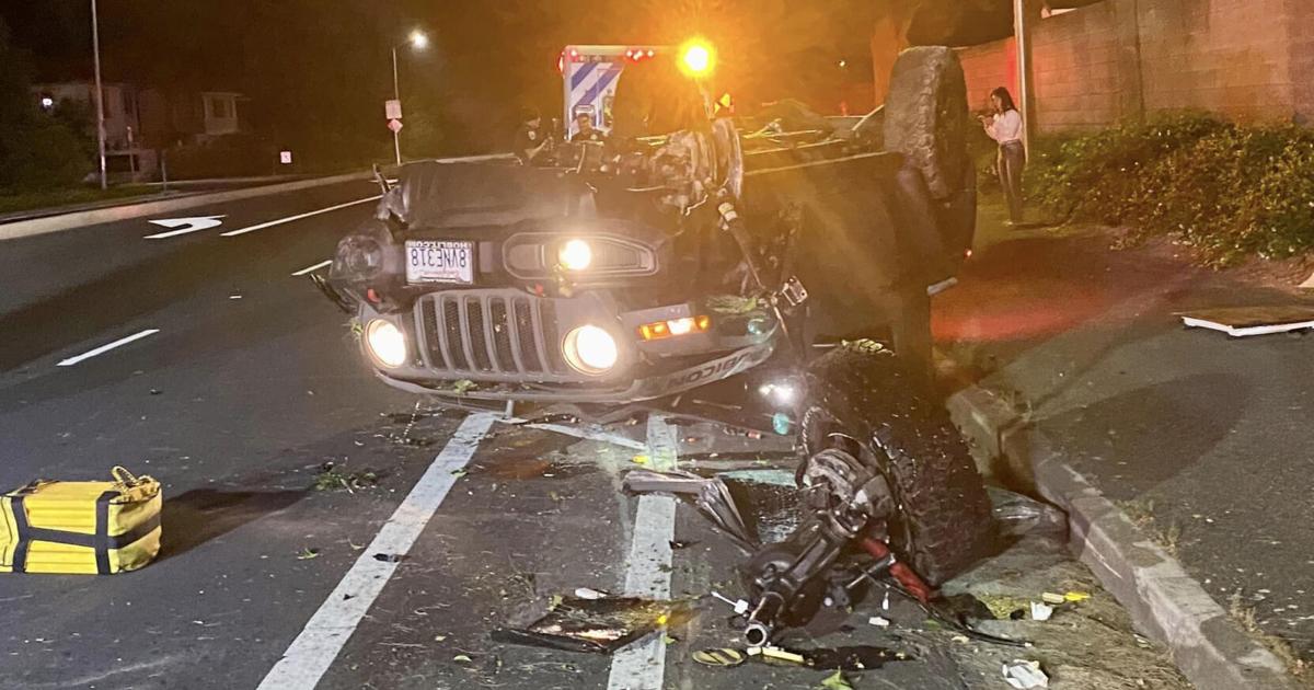 Solo car crash requires extrication | Fairfield | dailyrepublic.com