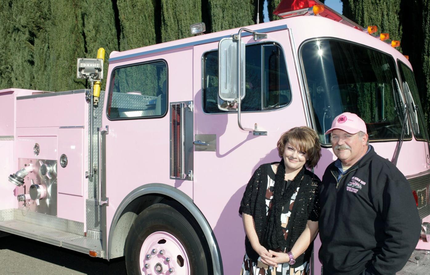 Pink Heals fire truck almost ready to hit the road | Suisun City |  dailyrepublic.com