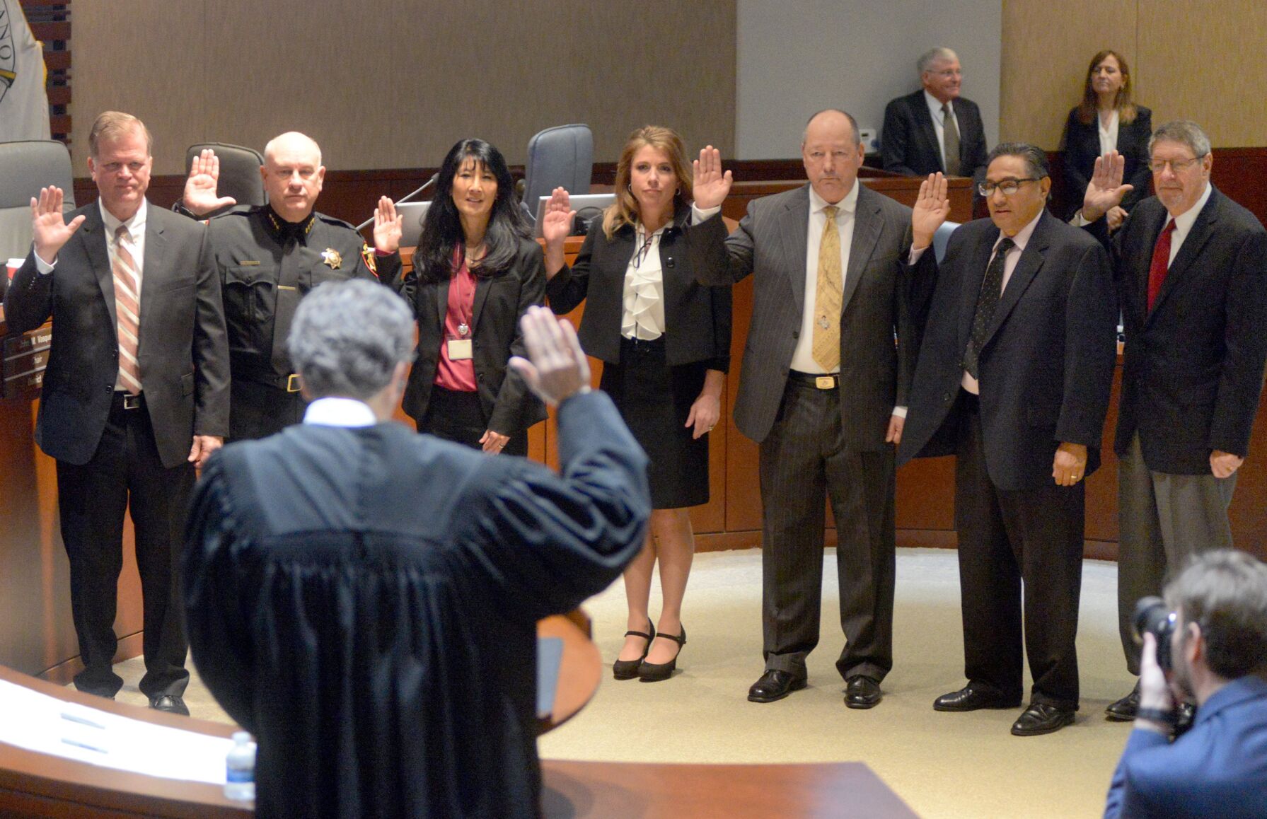 7 Solano officials take oaths of office | Benicia-Vallejo |  dailyrepublic.com