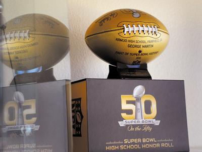 Wilson Football Golden Anniversary Super Bowl 50 Commemorative