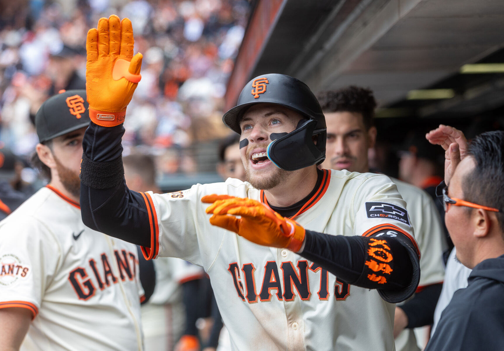 Christian Koss enjoys improbable journey in becoming a Giant | SF Giants |  dailyrepublic.com