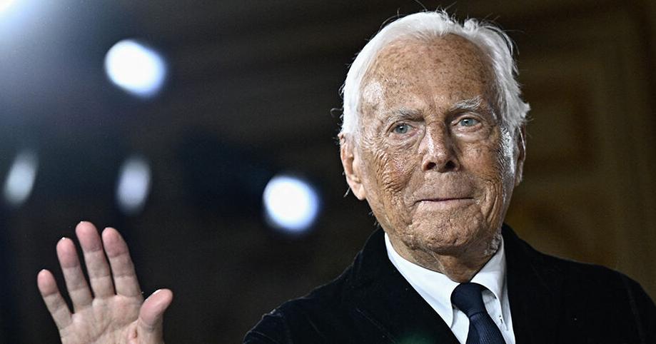 Giorgio Armani, Italian designer who revolution…