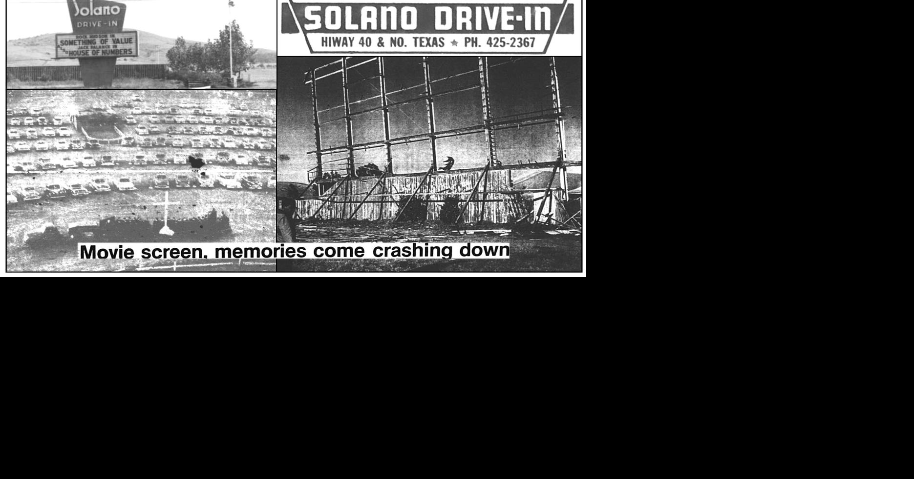 Back in the Day Rise, demise of Solano DriveIn/Chief Auto Movies