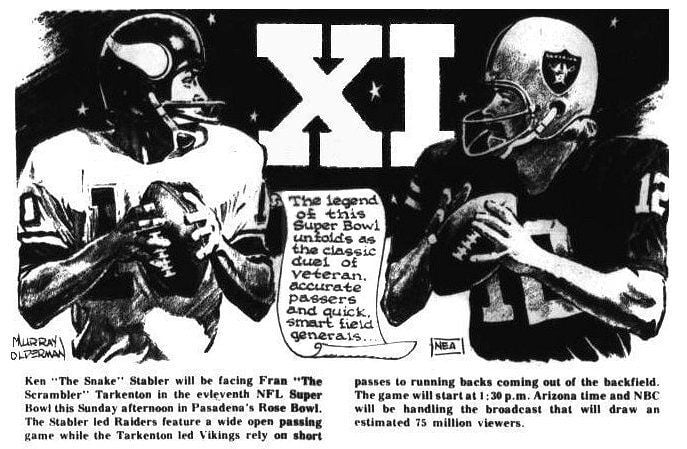 1976 Raiders become Super Bowl champions, Local Lifestyle Columns