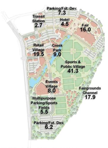 Solano Project Map Solano fairgrounds project could take 10 years to complete | Benicia ...