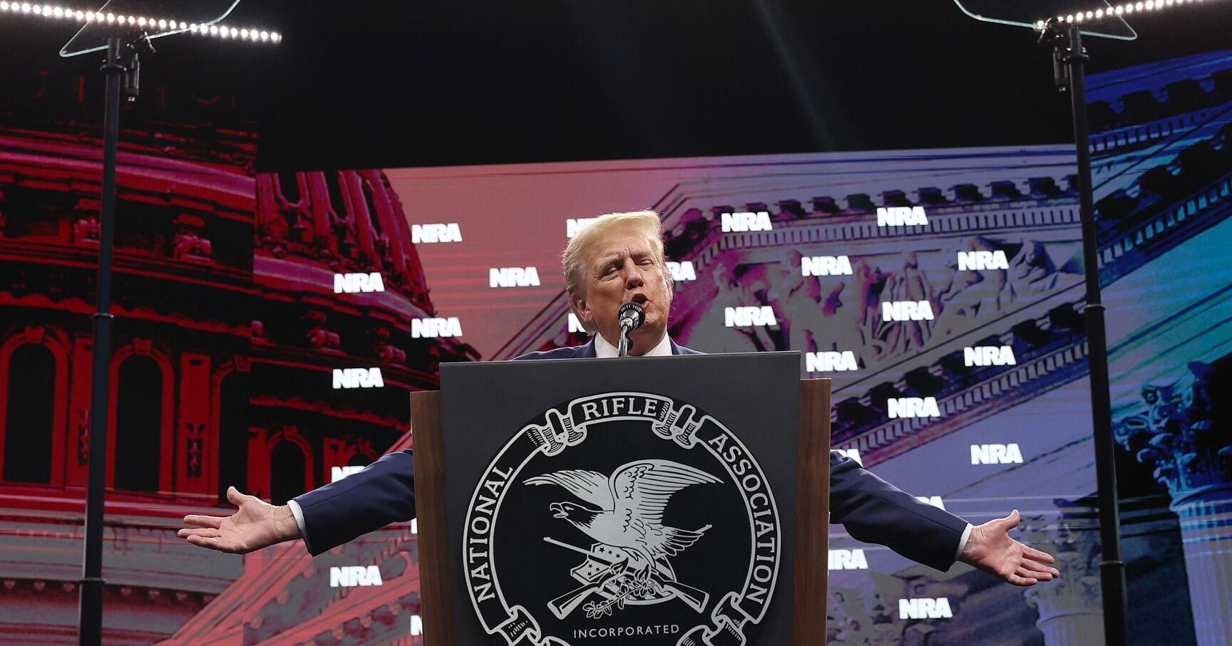 In Dallas speech, Donald Trump tells NRA crowd gun rights are 'under siege' | News - Vimarsana News