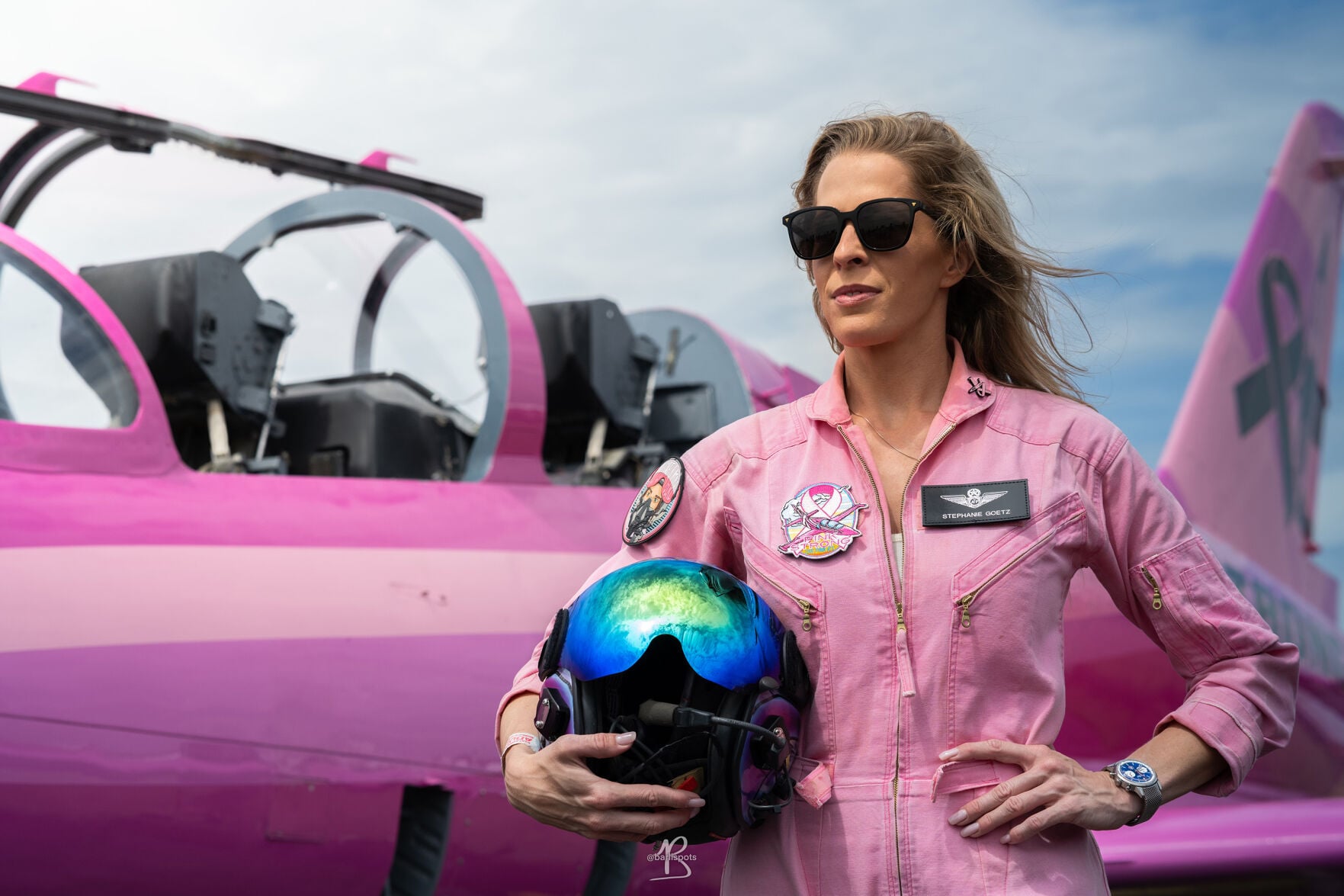 The Pink Jet brings breast cancer awareness to Wings Over Solano