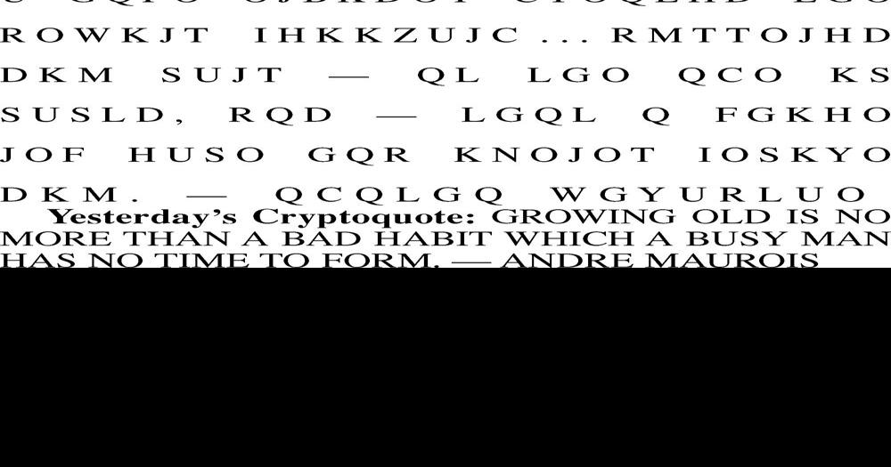 Cryptoquote Diversions