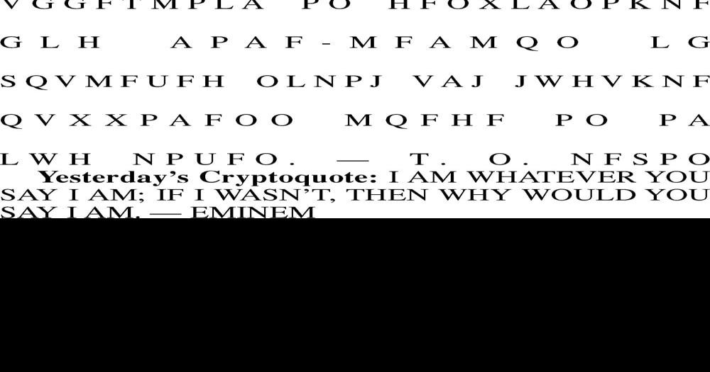 Cryptoquote Dec 9 Diversions