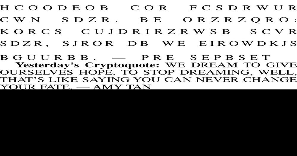 Cryptoquote Diversions