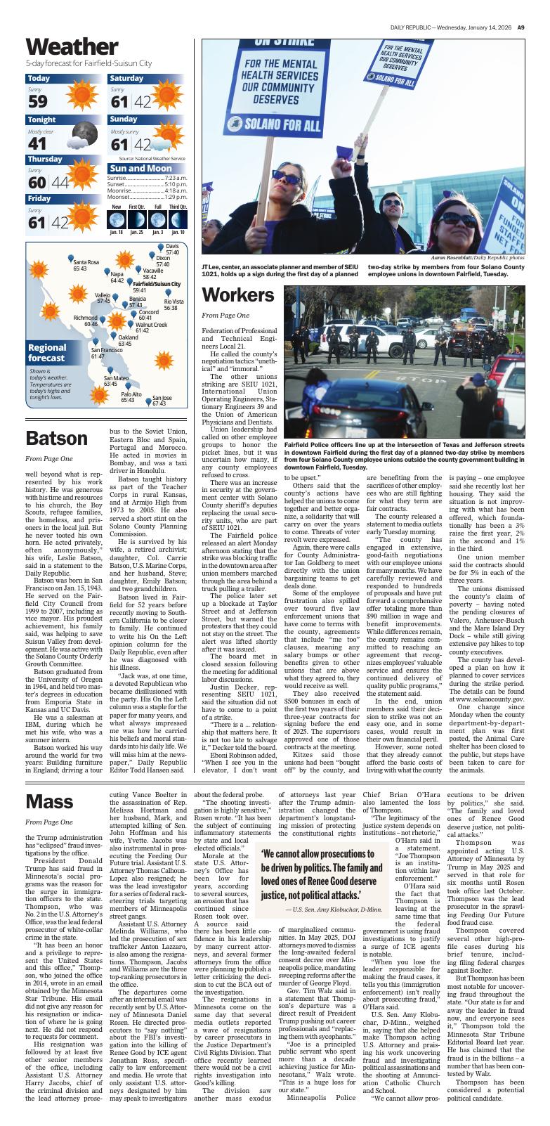 Page A09 | Print Edition | dailyrepublic.com