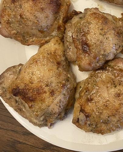 Ranch Baked Chicken Thighs
