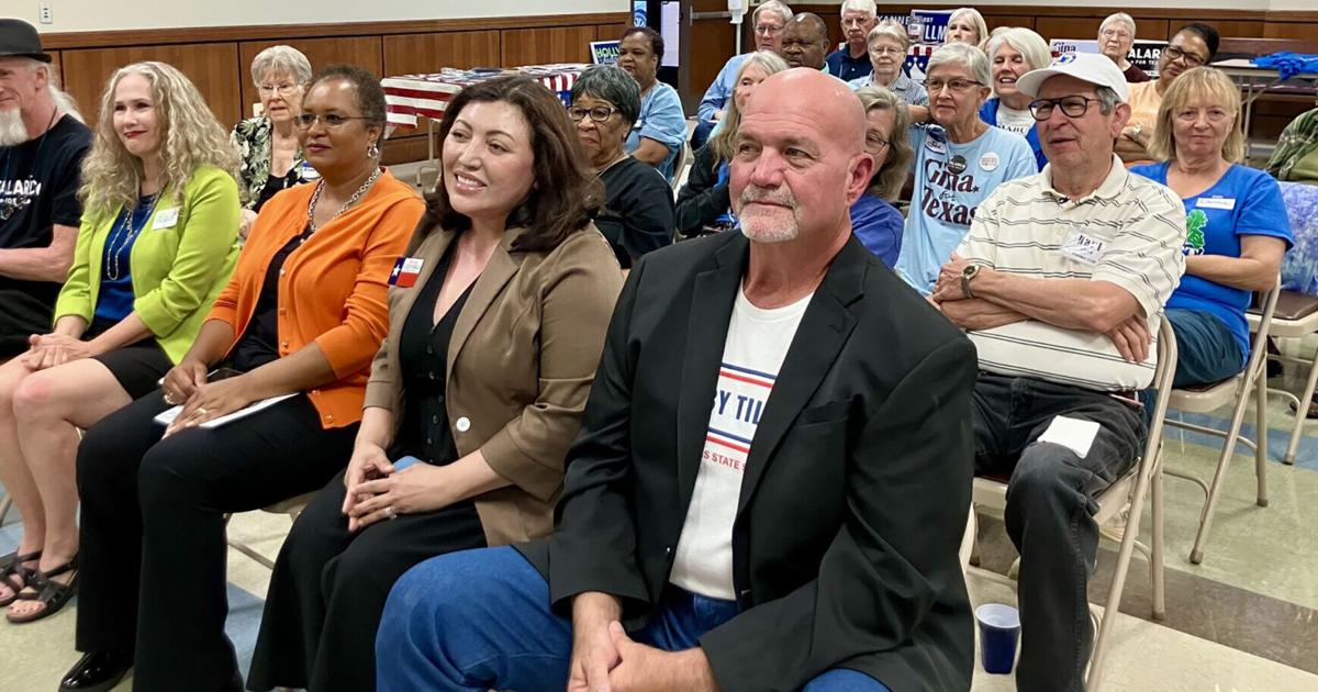 Democratic candidates make campaign stop