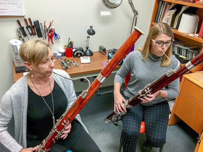 The few, the chosen, the bassoonists Local News