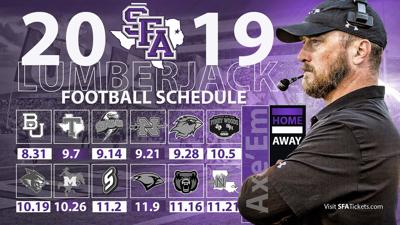 Sfa Unveils 2019 Football Schedule Sports Dailysentinel Com