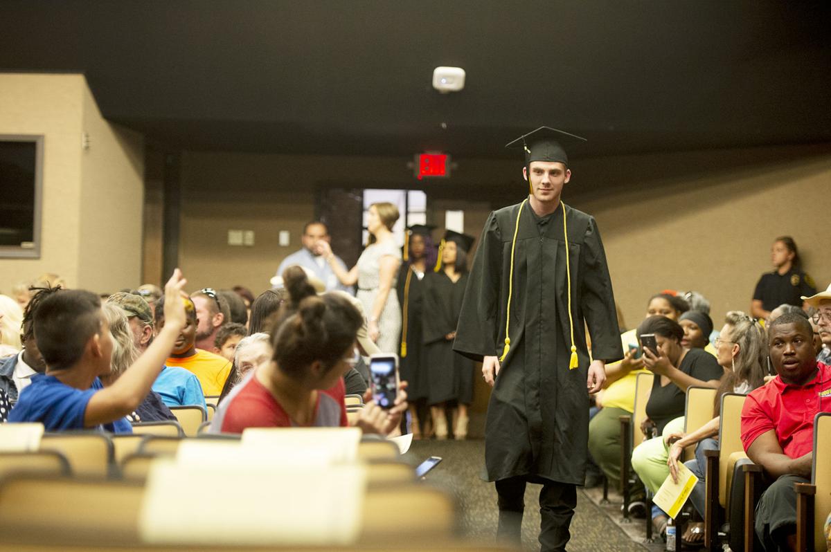 Malcolm Rector Technical High School graduation ceremony on Friday, June 1, 2018.