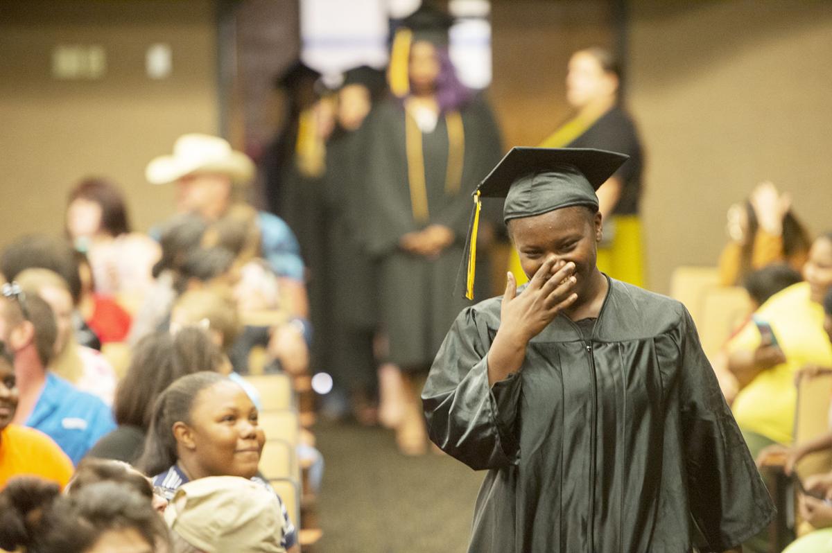 Malcolm Rector Technical High School graduation ceremony on Friday, June 1, 2018.