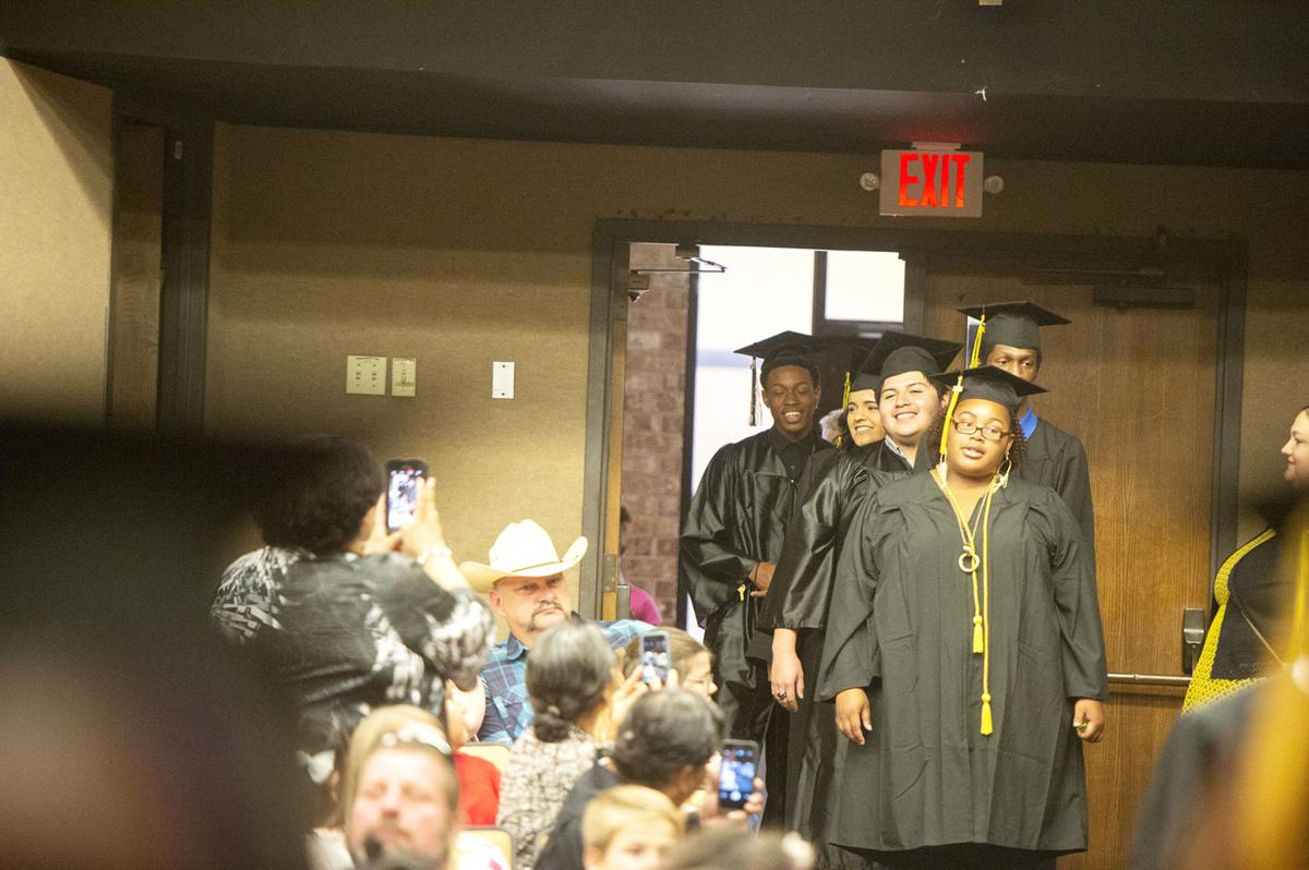Malcolm Rector Technical High School graduation ceremony on Friday, June 1, 2018.