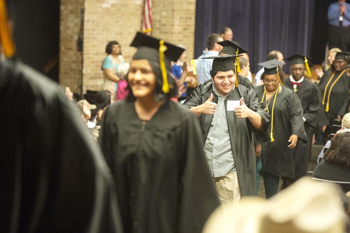 Malcolm Rector Technical High School graduation ceremony on Friday, June 1, 2018.