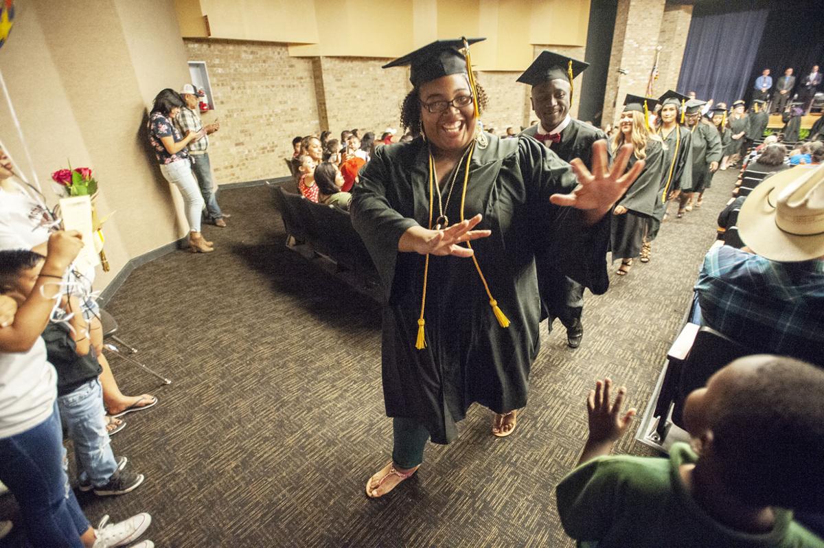 Malcolm Rector Technical High School graduation ceremony on Friday, June 1, 2018.