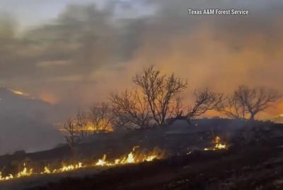 Texas firefighters battling massive Panhandle wildfires, including ...