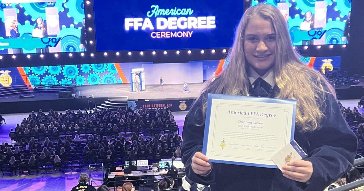 Ffa Awards In Order SFA student receives national FFA award | Local News | dailysentinel.com