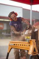 Chainsaw artist Griffon Ramsey at Atwoods | Local News | dailysentinel.com