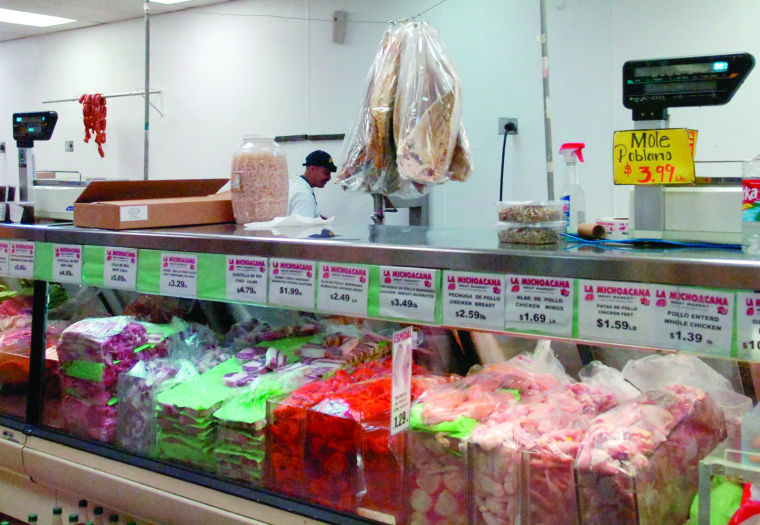 La Michoacana Restaurant, grocery, bakery and meat market rolled into