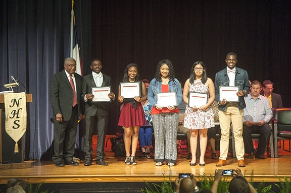 Nacogdoches High School scholarship recipients on Friday, May 26, 2017 ...