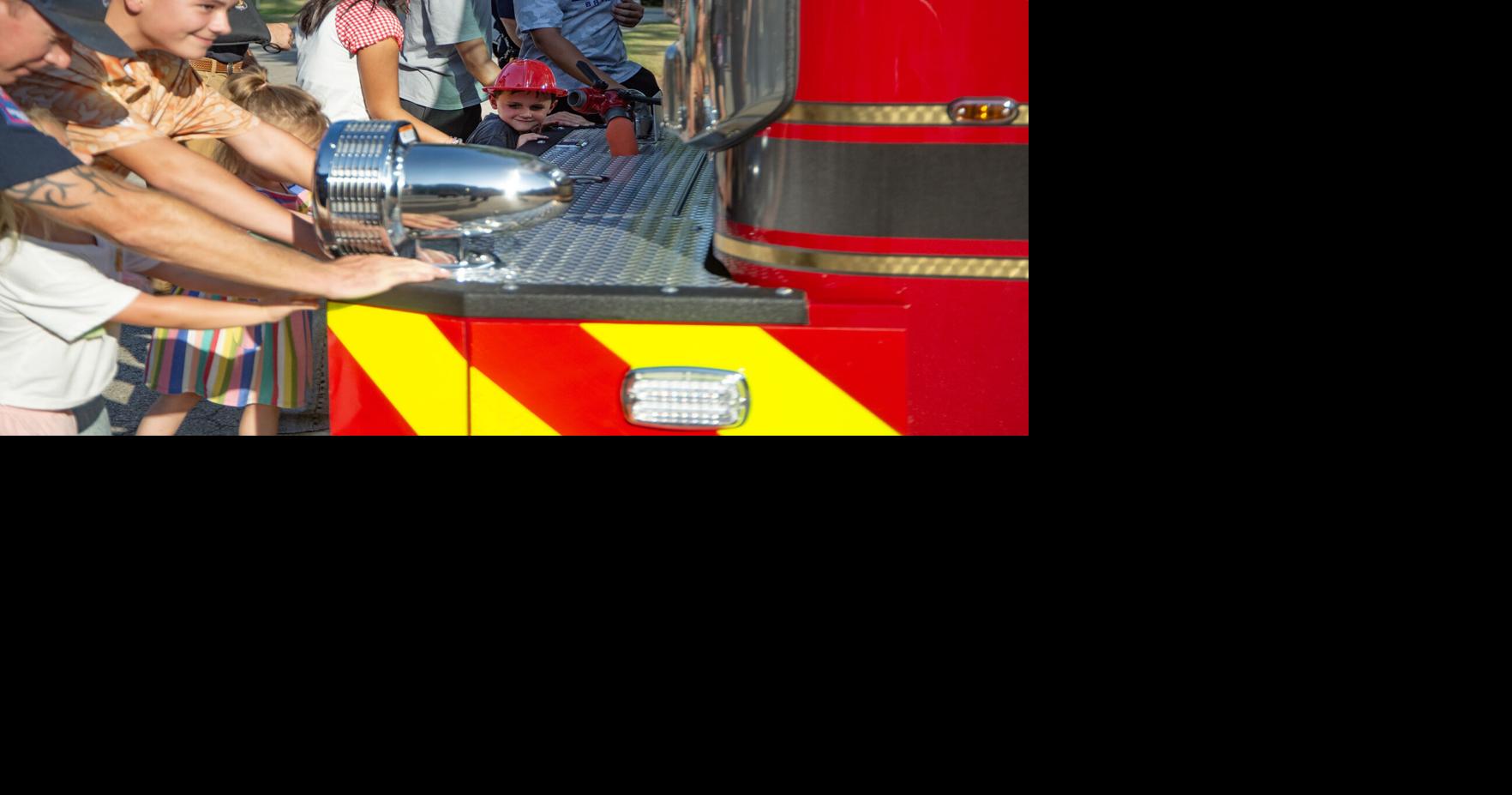 Nacogdoches firefighters celebrate new truck with ceremony