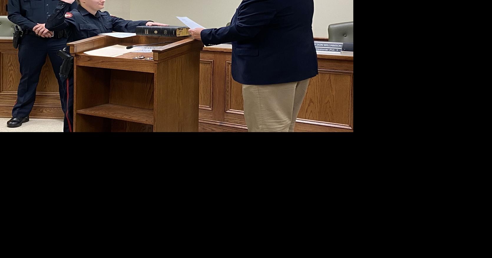 New officers sworn | Local News | dailysentinel.com
