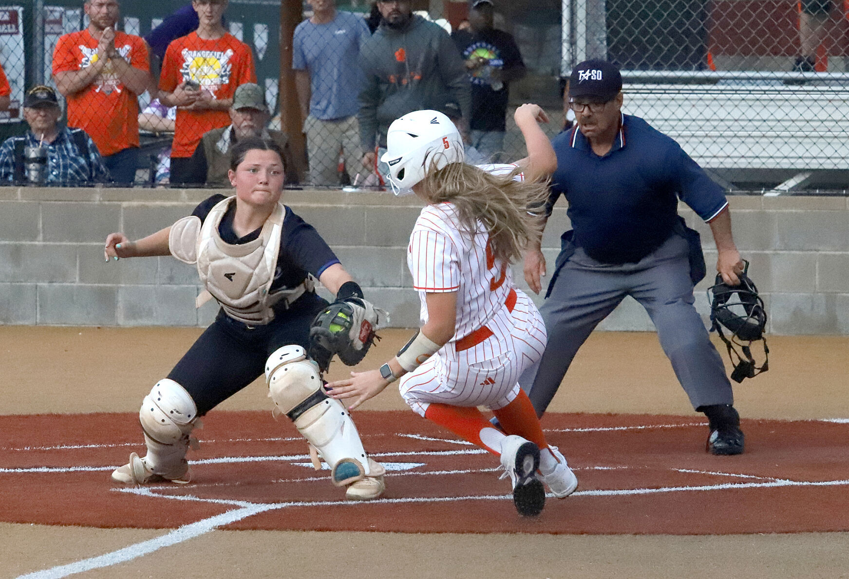 Lady Bobcats slip past Central Heights, 4-3, in Game 1