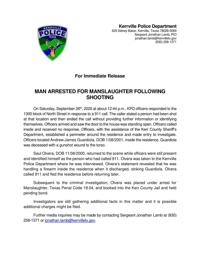 Man Accused Of Manslaughter Following Saturday Shooting In Kerrville Promotions Dailytimes Com Man Accused Of Manslaughter Following Saturday Shooting In Kerrville Promotions Dailytimes Com